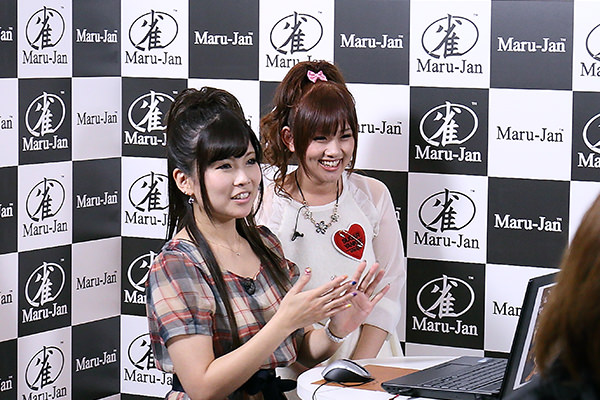 華村実代子プロ、日向藍子プロ