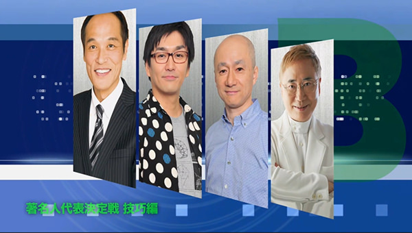麻雀最強戦 著名人代表決定戦 技巧編 B卓