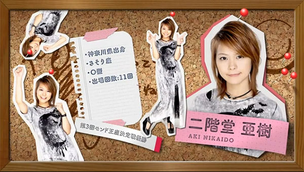 二階堂亜樹プロ オープニング