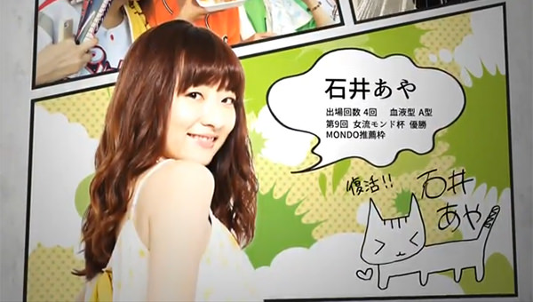 石井あやプロ 女流モンド オープニング