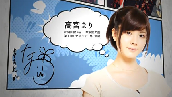 高宮まりプロ 女流モンド オープニング