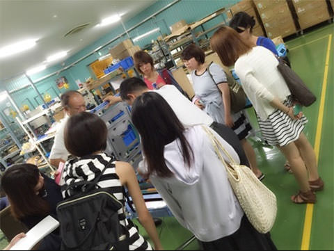 女子麻雀サークルMAGNET(マグネット)大洋技研 工場見学