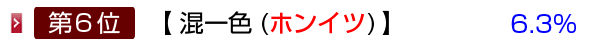 混一色 (ホンイツ)